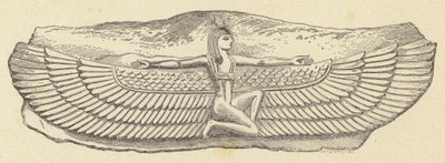 Egyptian Flying Figure by French School